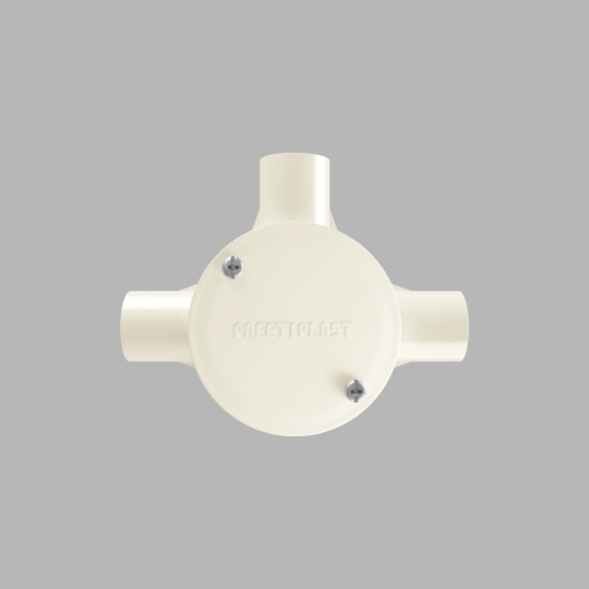 PVC Pipe ACC 3 Way Circular