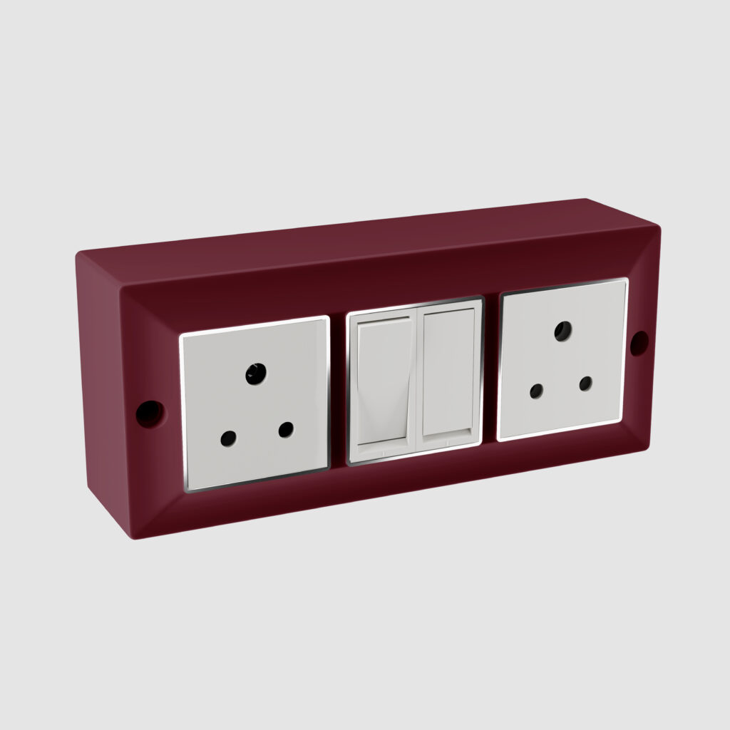 6 Way Marvel Modular Gangbox Cherry