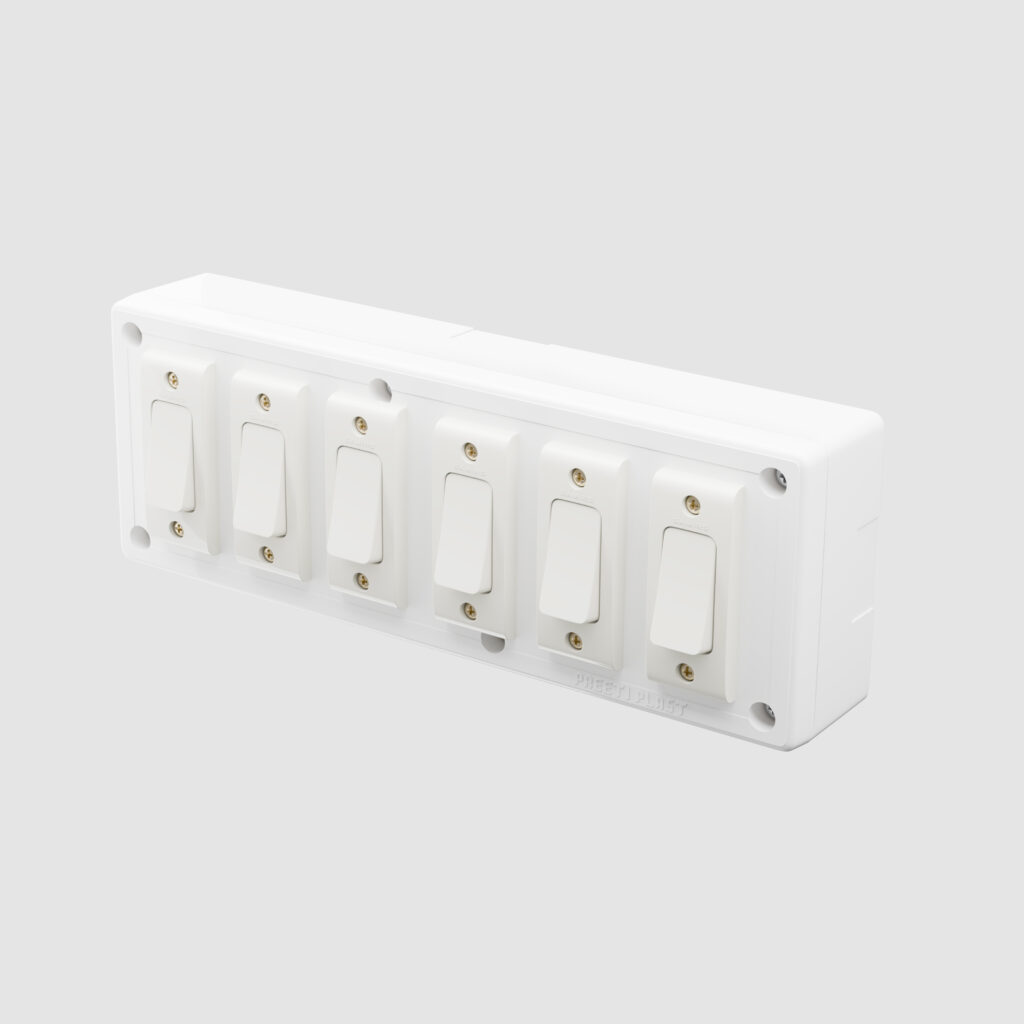 6 WAY Junction Box (PC)